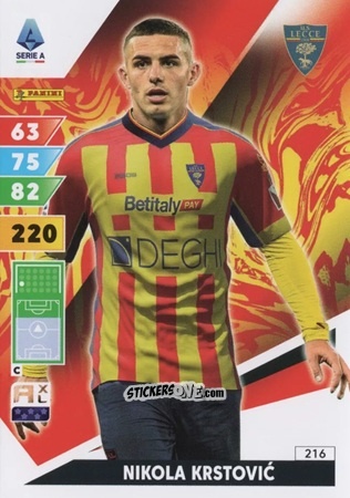 Sticker Nikola Krstović