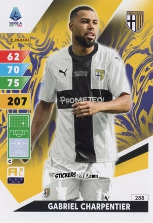 Figurina Gabriel Charpentier - Calciatori 2024-2025. Adrenalyn XL
 n. 288 - Panini