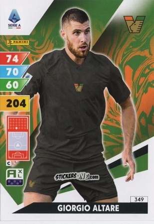 Figurina Giorgio Altare - Calciatori 2024-2025. Adrenalyn XL
 n. 349 - Panini