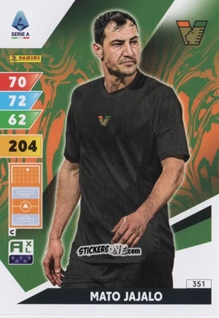Figurina Mato Jajalo - Calciatori 2024-2025. Adrenalyn XL
 n. 351 - Panini