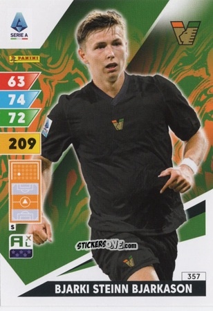 Figurina Bjarki Steinn Bjarkason - Calciatori 2024-2025. Adrenalyn XL
 n. 357 - Panini