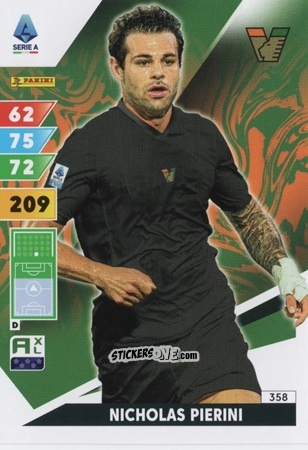 Figurina Nicholas Pierini - Calciatori 2024-2025. Adrenalyn XL
 n. 358 - Panini