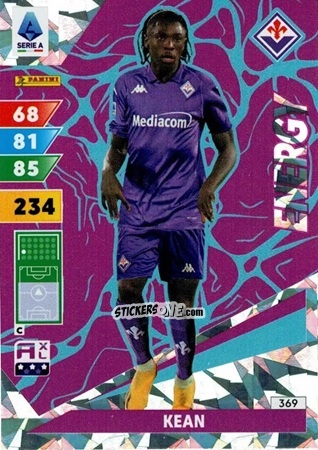 Figurina Moise Kean - Calciatori 2024-2025. Adrenalyn XL
 n. 369 - Panini