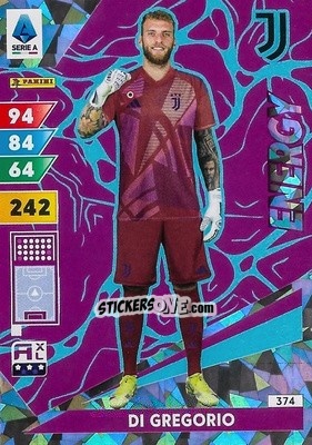 Sticker Michele Di Gregorio - Calciatori 2024-2025. Adrenalyn XL
 n. 374 - Panini