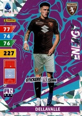 Figurina Alessandro Dellavalle - Calciatori 2024-2025. Adrenalyn XL
 n. 385 - Panini