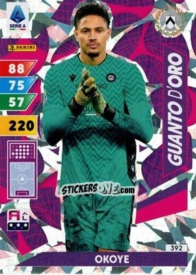 Sticker Maduka Okoye - Calciatori 2024-2025. Adrenalyn XL
 n. 392 - Panini