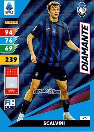 Sticker Giorgio Scalvini - Calciatori 2024-2025. Adrenalyn XL
 n. 397 - Panini