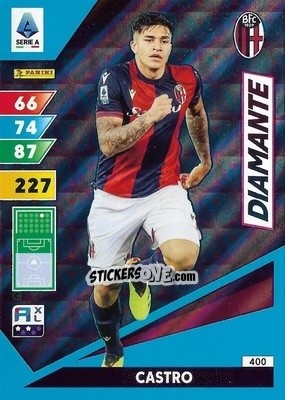Sticker Santiago Castro - Calciatori 2024-2025. Adrenalyn XL
 n. 400 - Panini