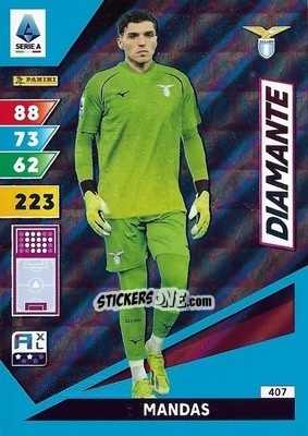 Figurina Christos Mandas - Calciatori 2024-2025. Adrenalyn XL
 n. 407 - Panini