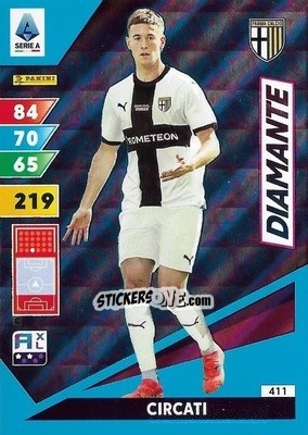 Sticker Alessandro Circati - Calciatori 2024-2025. Adrenalyn XL
 n. 411 - Panini