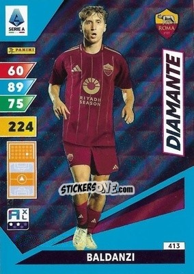 Figurina Tommaso Baldanzi - Calciatori 2024-2025. Adrenalyn XL
 n. 413 - Panini
