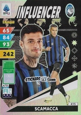 Sticker Gianluca Scamacca - Calciatori 2024-2025. Adrenalyn XL
 n. 415 - Panini