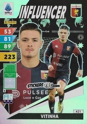 Sticker Vitinha - Calciatori 2024-2025. Adrenalyn XL
 n. 421 - Panini