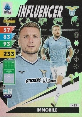 Sticker Ciro Immobile - Calciatori 2024-2025. Adrenalyn XL
 n. 423 - Panini