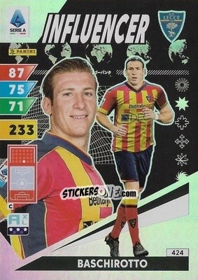 Sticker Federico Baschirotto - Calciatori 2024-2025. Adrenalyn XL
 n. 424 - Panini