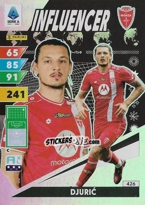 Sticker Milan Djurić - Calciatori 2024-2025. Adrenalyn XL
 n. 426 - Panini