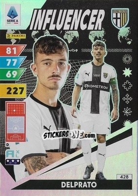 Sticker Enrico Del Prato - Calciatori 2024-2025. Adrenalyn XL
 n. 428 - Panini