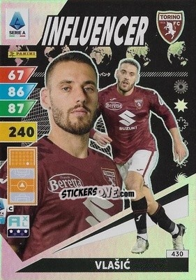 Sticker Nikola Vlašić - Calciatori 2024-2025. Adrenalyn XL
 n. 430 - Panini
