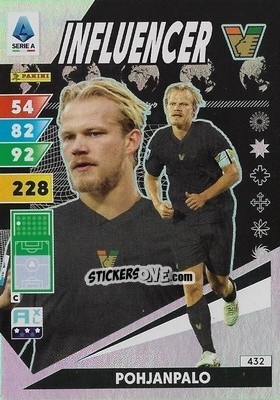 Sticker Joel Pohjanpalo - Calciatori 2024-2025. Adrenalyn XL
 n. 432 - Panini