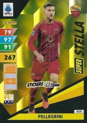 Sticker Lorenzo Pellegrini - Calciatori 2024-2025. Adrenalyn XL
 n. 459 - Panini