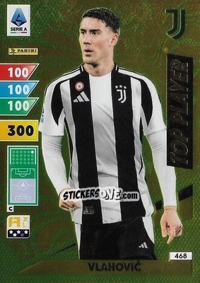 Sticker Dušan Vlahović - Calciatori 2024-2025. Adrenalyn XL
 n. 468 - Panini