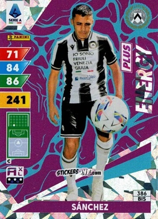 Sticker Alexis Sánchez - Calciatori 2024-2025. Adrenalyn XL
 n. 386bis - Panini