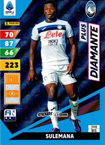 Sticker Ibrahim Sulemana - Calciatori 2024-2025. Adrenalyn XL
 n. 398bis - Panini