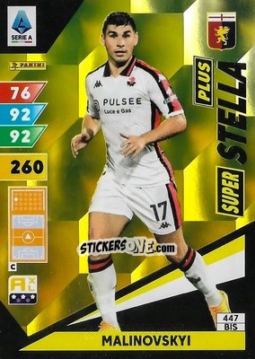 Sticker Ruslan Malinovskyi - Calciatori 2024-2025. Adrenalyn XL
 n. 447bis - Panini