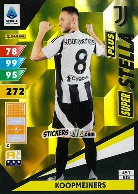 Sticker Teun Koopmeiners - Calciatori 2024-2025. Adrenalyn XL
 n. 451bis - Panini