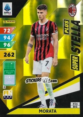 Sticker Álvaro Morata - Calciatori 2024-2025. Adrenalyn XL
 n. 456bis - Panini