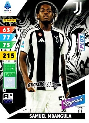 Sticker Samuel Mbangula - Calciatori 2024-2025. Adrenalyn XL
 n. U175bis - Panini