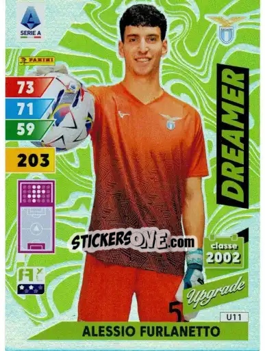 Cromo Alessio Furlanetto - Calciatori 2024-2025. Adrenalyn XL
 n. U11 - Panini