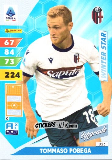 Sticker Tommaso Pobega - Calciatori 2024-2025. Adrenalyn XL
 n. U23 - Panini