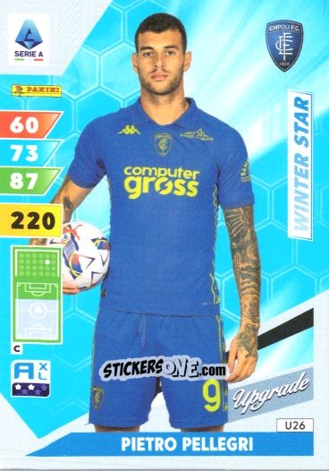 Sticker Pietro Pellegri - Calciatori 2024-2025. Adrenalyn XL
 n. U26 - Panini