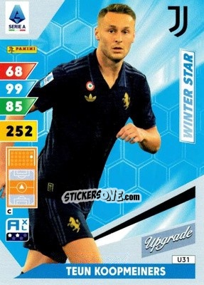 Sticker Teun Koopmeiners - Calciatori 2024-2025. Adrenalyn XL
 n. U31 - Panini