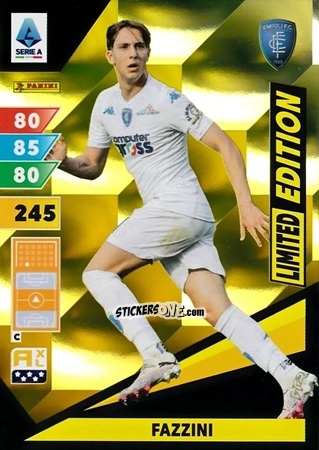 Sticker Fazzini - Calciatori 2024-2025. Adrenalyn XL
 n. LE-FA - Panini
