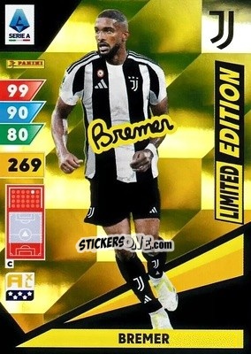 Sticker Bremer Firma - Calciatori 2024-2025. Adrenalyn XL
 n. LE-BRS - Panini