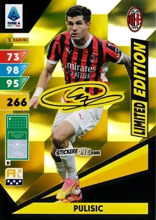 Sticker Pulisic Firma