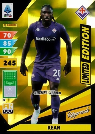 Figurina Moise Kean - Calciatori 2024-2025. Adrenalyn XL
 n. LEU-KE - Panini