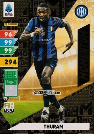 Figurina Thuram - Calciatori 2024-2025. Adrenalyn XL
 n. M1 - Panini