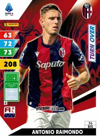 Cromo Antonio Raimondo - Calciatori 2024-2025. Adrenalyn XL
 n. 36bis - Panini