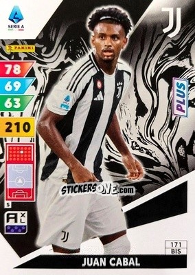 Sticker Juan Cabal - Calciatori 2024-2025. Adrenalyn XL
 n. 171bis - Panini