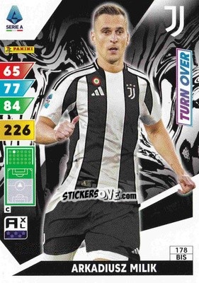 Sticker Arkadiusz Milik - Calciatori 2024-2025. Adrenalyn XL
 n. 178bis - Panini