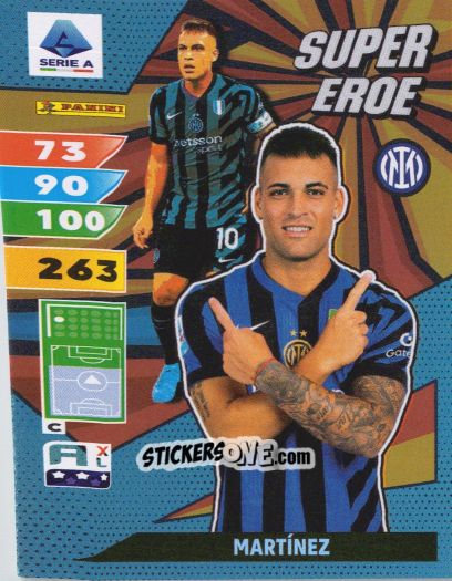 Sticker Lautaro Martínez - Calciatori 2024-2025. Adrenalyn XL
 n. SE2 - Panini