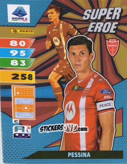 Sticker Matteo Pessina - Calciatori 2024-2025. Adrenalyn XL
 n. SE6 - Panini
