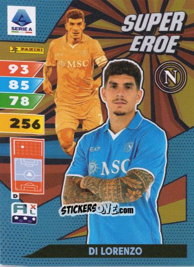 Sticker Giovanni Di Lorenzo - Calciatori 2024-2025. Adrenalyn XL
 n. SE7 - Panini