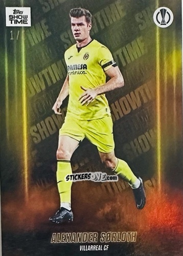 Sticker Alexander Sorloth - UEFA Club Competitions Showtime 2023/24
 n. 1SH - Topps