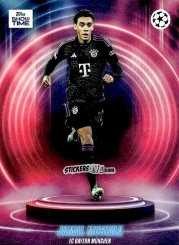 Cromo Jamal Musiala - UEFA Club Competitions Showtime 2023/24
 n. 11FL - Topps