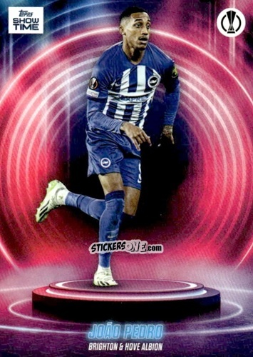 Sticker João Pedro - UEFA Club Competitions Showtime 2023/24
 n. 13FL - Topps