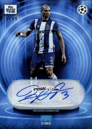 Cromo Pepe - UEFA Club Competitions Showtime 2023/24
 n. 23AU - Topps